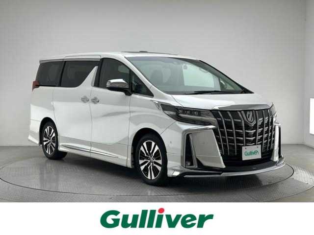トヨタ アルファード S Cパッケージ 兵庫県 2020(令2)年 5.7万km ホワイトパールクリスタルシャイン モデリスタエアロツインムーンルーフ純正ナビゲーション（CD/DVD/フルセグ/BT)純正フリップダウンモニターアラウンドビューモニター両側パワースライドドアトヨタセーフティセンスレーンキープアシストオートマチックハイビームJBLプレミアムサウンドデジタルインナーミラー前後ドライブレコーダー前席シートヒーター前席パワーシートハンドルヒーターパワーバックドアLEDヘッドライト/オートライト純正AWETC