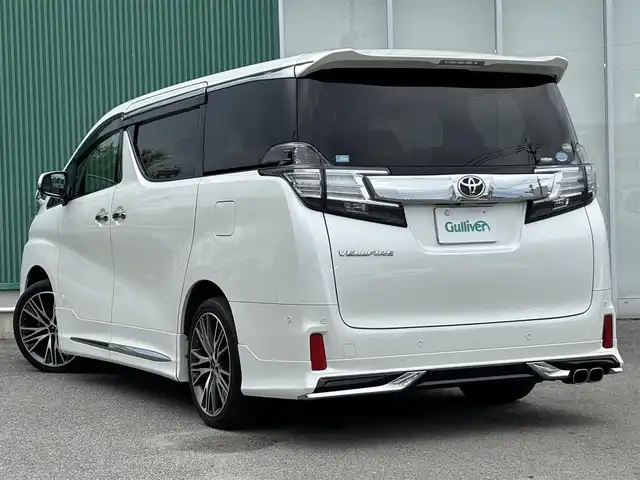 トヨタ ヴェルファイア Z Aエディション 福岡県 2015(平27)年 7.8万km ホワイトパールクリスタルシャイン プッシュスタートボタン/スマートキー/クルーズコントロール/Bluetoothオーディオ/後席モニター/ETC/バックカメラ/フルセグTV/両側パワースライドドア/純正アルミホイール/LEDヘッドライト