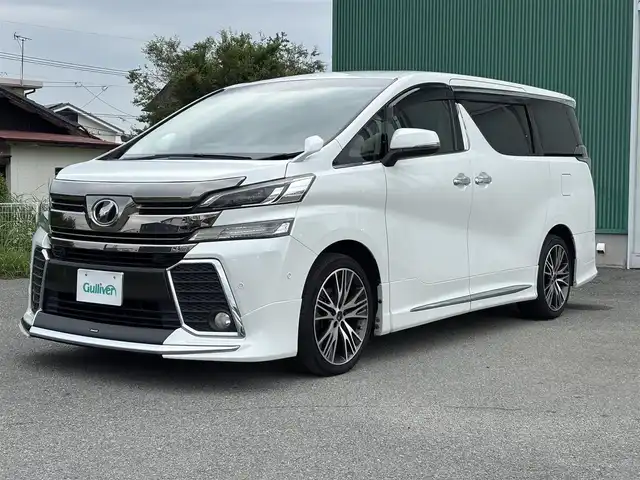 トヨタ ヴェルファイア Z Aエディション 福岡県 2015(平27)年 7.8万km ホワイトパールクリスタルシャイン プッシュスタートボタン/スマートキー/クルーズコントロール/Bluetoothオーディオ/後席モニター/ETC/バックカメラ/フルセグTV/両側パワースライドドア/純正アルミホイール/LEDヘッドライト
