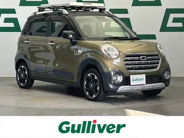ダイハツ キャスト アクティバ GターボプライムコレSAⅢ 鹿児島県 2017(平29)年 6万km オフビートカーキM 純正ナビ/(フルセグTV/Bluetooth/DVD/CD)　/スマートアシスト/　・衝突回避支援ブレーキ/　・車線逸脱警報/　・誤発進抑制機能/　・ふらつき警報/　・オートマチックハイビーム　　　/ルーフレール/ルーフキャリア/前席シートヒーター/ドライブレコーダー　/ETC/電動格納ミラー/コーナーセンサー/純正アルミ/純正フロアマット/フロントフォグランプ/スマートキー/プッシュスタート