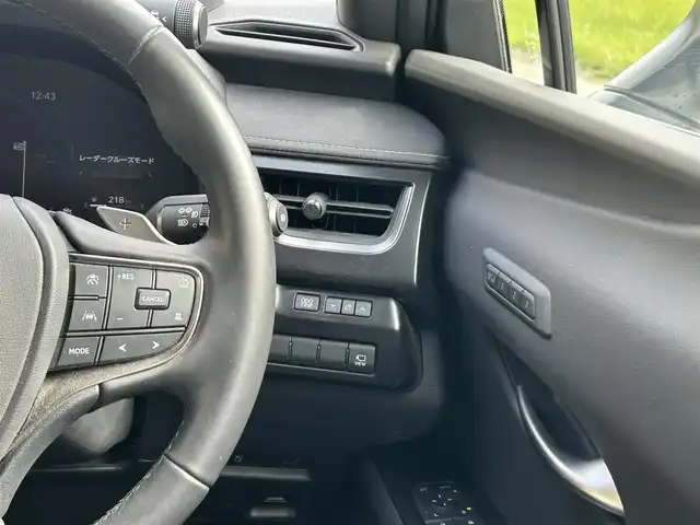 レクサス ＵＸ 300h バージョンC 長崎県 2024(令6)年 2.5万km ソニッククォーツ ワンオーナー/純正ナビ/（Bluetooth/フルセグ）/バック・サイド・フロントカメラ/衝突軽減システム/レーンアシスト/ブラインドスポットモニター/レーダークルーズ/ETC2.0/パワーバックドア/レザーシート/パワーシート/シートヒーター/ハンドルヒーター/パドルシフト/ハンドル電動チルト/純正17インチAW