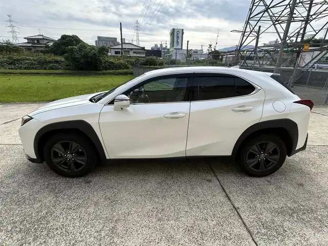 レクサス ＵＸ 300h バージョンC 長崎県 2024(令6)年 2.5万km ソニッククォーツ ワンオーナー/純正ナビ/（Bluetooth/フルセグ）/バック・サイド・フロントカメラ/衝突軽減システム/レーンアシスト/ブラインドスポットモニター/レーダークルーズ/ETC2.0/パワーバックドア/レザーシート/パワーシート/シートヒーター/ハンドルヒーター/パドルシフト/ハンドル電動チルト/純正17インチAW