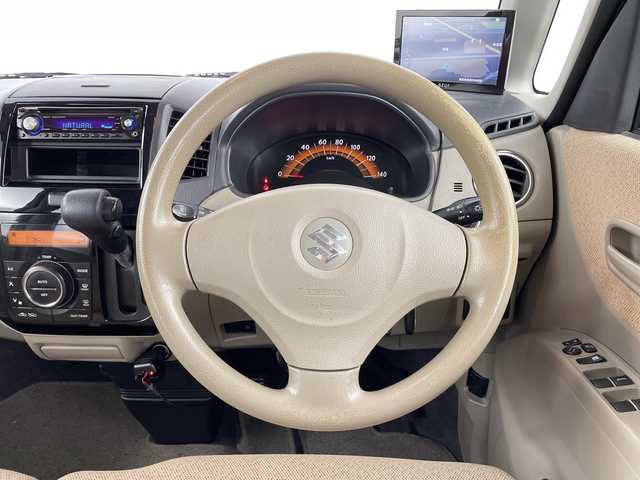 スズキ パレット X 愛知県 2008(平20)年 8.4万km アズールグレーパールメタリック 社外ポータブルナビ/オーディオプレイヤー（AM/FM/CD）/片側パワースライドドア/スマートキー/プッシュスタート/オートエアコン/電動格納ミラー/ドアバイザー/純正フロアマット/純正ホイールキャップ