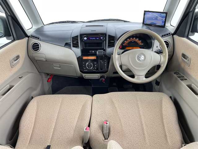 スズキ パレット X 愛知県 2008(平20)年 8.4万km アズールグレーパールメタリック 社外ポータブルナビ/オーディオプレイヤー（AM/FM/CD）/片側パワースライドドア/スマートキー/プッシュスタート/オートエアコン/電動格納ミラー/ドアバイザー/純正フロアマット/純正ホイールキャップ