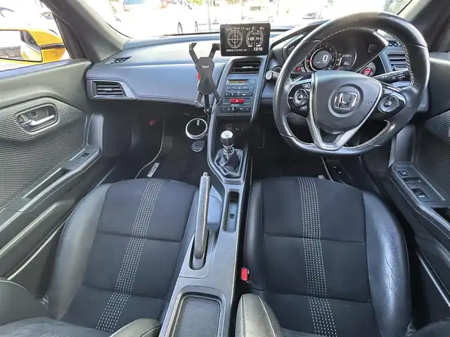 ホンダ Ｓ６６０ α 愛知県 2015(平27)年 7.3万km カーニバルイエローⅡ 純正ディスプレイ/・FM/・AM/・HDMI/・USB/・Bluetooth/主要装備/・バックカメラ/・CTBA（シティブレーキアクティブシステム）/・クルーズコントロール/・ステアリングリモコン/・ドライブレコーダー前/・純正フロアマット/・純正アルミホイール（前15・後16）/・LEDヘッドライト/・オートライト/・ハーフレザー/・ETC/・スペアキー/・スマートキー