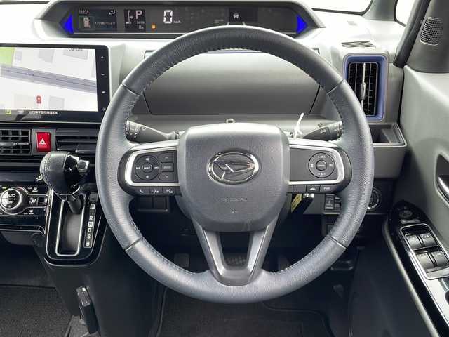 ダイハツ タント カスタム RS 山口県 2019(令1)年 7.3万km パールブラック 純正SDナビ/Bluetoothオーディオ/フルセグテレビ/DVD再生機能/スマートアシスト/追従型クルーズコントロール/アラウンドビューモニター/両側パワースライドドア/社外アルミホイール/サンシェード/ドライブレコーダー/ETC/スペアキー/スマートキー/プッシュスタート/ドアバイザー/LEDヘッドライト