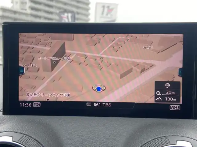 アウディ Ｑ２ 1．0 TFSI スポーツ 栃木県 2018(平30)年 2.8万km アイビスホワイト ACC/レーンキープ/ブラインドスポット/バックカメラ/純正ナビ/フルセグ /シートヒーター/ETC/LED/純正17インチAW/社外ドラレコ