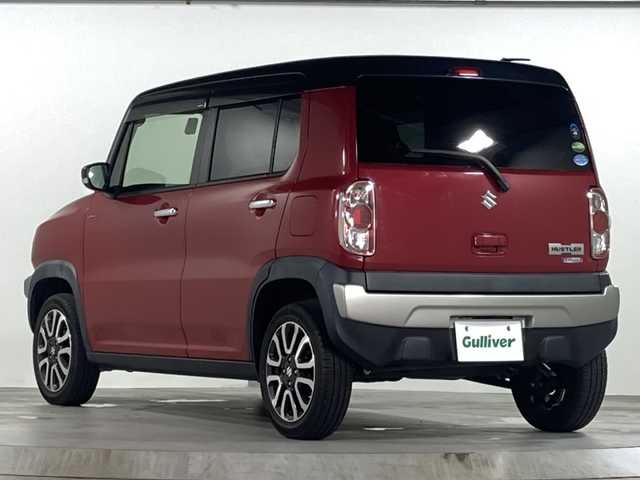 スズキ ハスラー Jスタイル Ⅱ 広島県 2016(平28)年 4.8万km フェニックスレッドパール/ブルーイッシュブラックパール デュアルカメラブレーキサポート/社外7インチナビ/CD/DVD/フルセグTV/Bluetooth/バックカメラ/レーンキープアシスト/ドライブレコーダー/ステアリングリモコン/ハーフレザーシート/前席シートヒーター/ビルトインＥＴＣ/プッシュスタート/キセノンライト/フォグライト /オートライト/スマートキー/スペアキー
