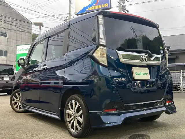 トヨタ タンク カスタムG－T 長崎県 2018(平30)年 5.6万km レーザーブルークリスタルシャイン TRDエアロ/衝突被害軽減ブレーキ/両側パワースライドドア/ディーラーOP・SDナビ【NSZT-Y66T】/(Bluetooth接続・フルセグTV・DVD再生)/バックカメラ/ビルトインETC/クルーズコントロール/シートヒーター/LEDオートヘッドライト/フォグライト/アイドリングストップ/横すべり防止装置/ISOFIX