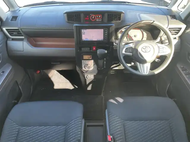 トヨタ タンク G S 静岡県 2017(平29)年 10.7万km ブライトシルバーM ワンオーナー/純正ナビ/　（Bluetooth/CD/AM/FM）/ワンセグTV/バックカメラ/クルーズコントロール/衝突被害軽減システム/両側パワースライドドア/ビルトインETC/プッシュスタート/スマートキー/純正フロアマット/保証書/取扱説明書