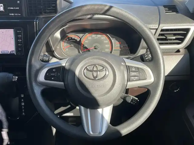 トヨタ タンク G S 静岡県 2017(平29)年 10.7万km ブライトシルバーM ワンオーナー/純正ナビ/　（Bluetooth/CD/AM/FM）/ワンセグTV/バックカメラ/クルーズコントロール/衝突被害軽減システム/両側パワースライドドア/ビルトインETC/プッシュスタート/スマートキー/純正フロアマット/保証書/取扱説明書