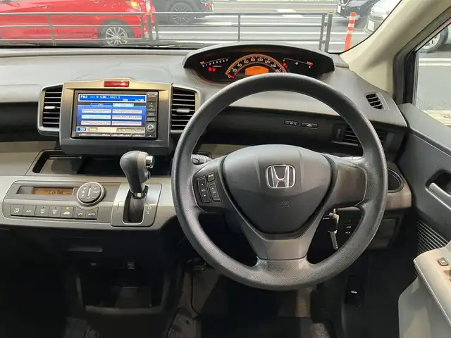 ホンダ フリード Gエアロ ジャストセレクション 神奈川県 2010(平22)年 3.9万km プレミアムナイトブルーパール ワンオーナー/新車保証書/取扱説明書/HDDインターナビ・ワンセグTV/CD・HDDSound Container/バックカメラ/パワースライドドア/HIDライト