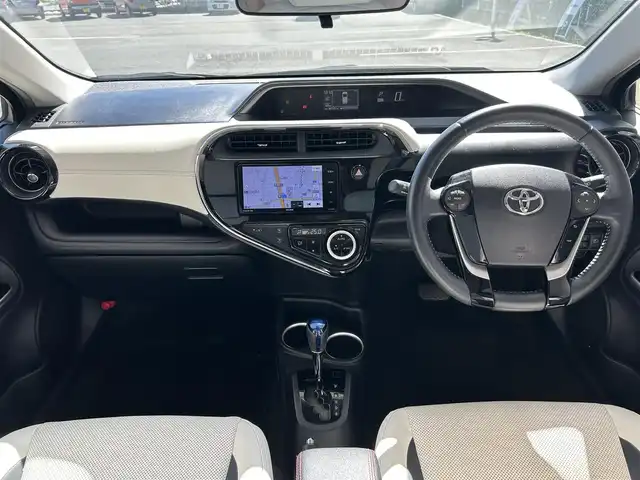 トヨタ アクア クロスオーバー 愛知県 2017(平29)年 6.3万km ジュエリーパープルマイカM 社外ナビ/(CD/フルセグTV)/レザーシート/シートヒーター/バックカメラ/プッシュスタート/レーンキープ/衝突軽減ブレーキ/オートライト/フォグランプ/ウィンカーミラ―/純正フロアマット/レザーステアリング