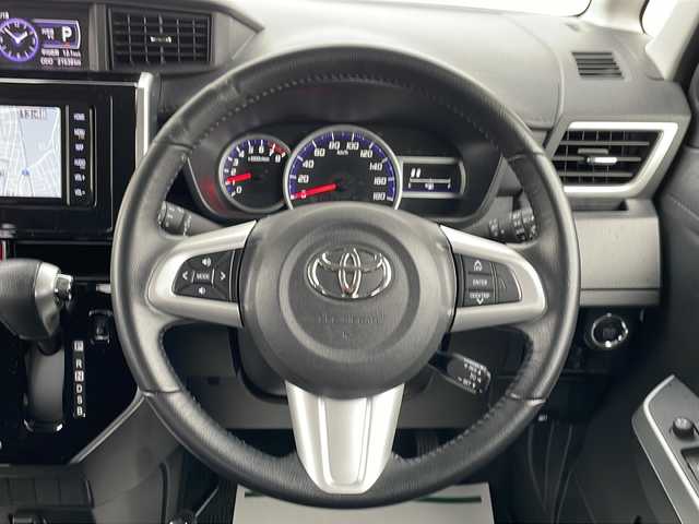 トヨタ ルーミー カスタムG 山形県 2019(令1)年 2.2万km パールホワイトⅢ スマートアシストIII/・衝突回避支援ブレーキ機能/・車線逸脱警報機能/・オートハイビーム（ＡＨＢ）/・コーナーセンサー/両側パワースライドドア/純正ナビ(CD.DVD.BT.SD)/フルセグ/バックカメラ/クルーズコントロール/純正エンジンスターター/純正ドライブレコーダー/LEDヘッドライト/プッシュスタート/スマートキー