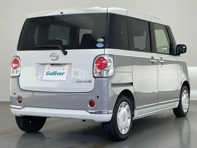 ダイハツ ムーヴ キャンバス G ブラックインテリア リミテッド SAⅢ 愛知県 2019(令1)年 2.6万km パールホワイトⅢ/スムースグレーマイカメタリック 2トーン 純正８型ナビ　全方位カメラ　禁煙　ＥＴＣ　ドラレコ　両側パワスラ　スマートアシストIII　衝突軽減　ＬＥＤライト　車線逸脱　オートハイビーム　シートヒーター　Ｂｌｕｅｔｏｏｔｈ　フルセグ　ＤＶＤ　フォグ　純正フロアマット