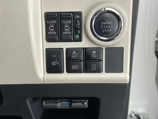 ダイハツ ムーヴ キャンバス G ブラックインテリア リミテッド SAⅢ 愛知県 2019(令1)年 2.6万km パールホワイトⅢ/スムースグレーマイカメタリック 2トーン 純正８型ナビ　全方位カメラ　禁煙　ＥＴＣ　ドラレコ　両側パワスラ　スマートアシストIII　衝突軽減　ＬＥＤライト　車線逸脱　オートハイビーム　シートヒーター　Ｂｌｕｅｔｏｏｔｈ　フルセグ　ＤＶＤ　フォグ　純正フロアマット