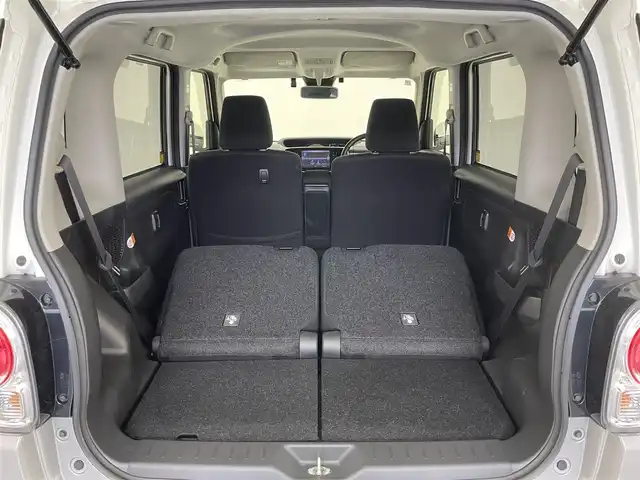 ダイハツ ムーヴ キャンバス G ブラックインテリア リミテッド SAⅢ 愛知県 2019(令1)年 2.6万km パールホワイトⅢ/スムースグレーマイカメタリック 2トーン 純正８型ナビ　全方位カメラ　禁煙　ＥＴＣ　ドラレコ　両側パワスラ　スマートアシストIII　衝突軽減　ＬＥＤライト　車線逸脱　オートハイビーム　シートヒーター　Ｂｌｕｅｔｏｏｔｈ　フルセグ　ＤＶＤ　フォグ　純正フロアマット