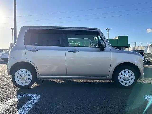 スズキ ラパン ショコラ X 宮城県 2014(平26)年 15.1万km シャンパンピンクPM 社外ナビ/ワンセグTV/バックカメラ/Bluetooth/スマートキー/純正フロアマット/レザーシート/オートライト/純正14インチ鉄ホイール