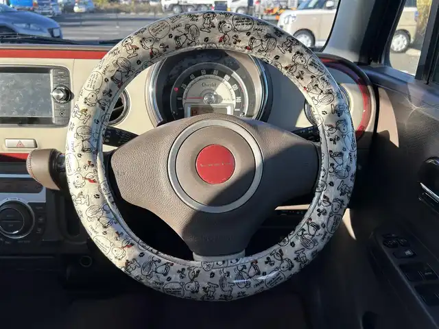 スズキ ラパン ショコラ X 宮城県 2014(平26)年 15.1万km シャンパンピンクPM 社外ナビ/ワンセグTV/バックカメラ/Bluetooth/スマートキー/純正フロアマット/レザーシート/オートライト/純正14インチ鉄ホイール