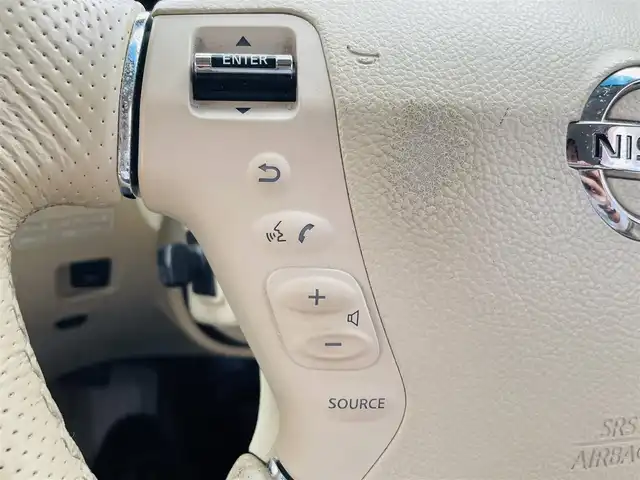 日産 フーガ 350XV 千葉県 2005(平17)年 5.4万km ブリリアントシルバー ワンオーナー/純正ナビ【DVD、CD、AM、FM】/バックカメラ/ウッド調ハンドル・パネル/前席パワーシート（D席メモリー付）/ビルトインETC/ステアリングスイッチ/オートライト/フォグ/デュアルAC/MT付AT/純正フロアマット/純正17インチアルミホイール/ドアバイザー/保証書/取説/スペアキー