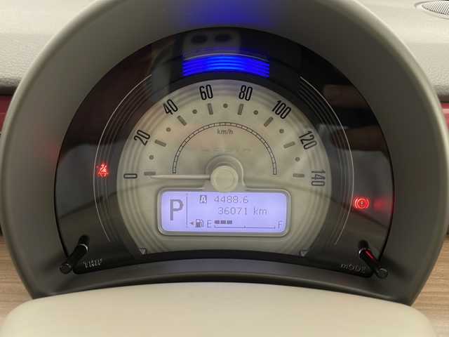 スズキ ラパン X 宮崎県 2016(平28)年 3.6万km カシスピンクパールメタリック 禁煙車/衝突被害軽減ブレーキ/純正ナビTV/（CD/AUX/Bluetooth/USB/FMAM/フルセグTV)/純正LEDオートライト/純正14インチアルミ/純正セキュリティアラーム/純正フロアマット/全方位モニター/エネチャージ/シートヒーター/リアプライバシーガラス/オートエアコン/電動格納ミラー/ウインカードアミラー/スマートキー/プッシュエンジンスタート/スペアキー/新車時保証書/取扱い説明書