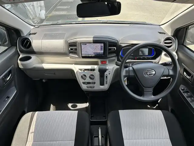 ダイハツ ミラ イース X SAⅢ 静岡県 2018(平30)年 1.4万km スプラッシュブルーM スマートアシスト３/ケンウッドメモリーナビ//ワンセグTV//ETC/パーキングセンサー/オートハイビーム/ヘッドライトレベライザー/純正フロアマット/パワーウィンドウ/リモコンキー/スタッドレスタイヤ