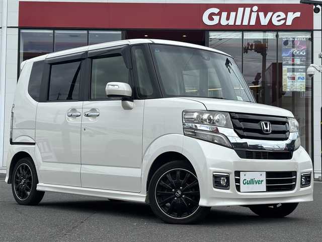 ホンダ Ｎ ＢＯＸ 宮城県 2017(平29)年 8.8万km プレミアムホワイトパールⅡ 登録時走行距離　87497/両側パワースライドドア/ラジオ・BT/クルーズコントロール/ウインカーミラー/衝突軽減ブレーキ（CTBA）/プッシュスタート/ETC/プレミアムクラブ付き/フォグランプ/ウインカーミラー/ドアバイザー/ドアカーテン付き