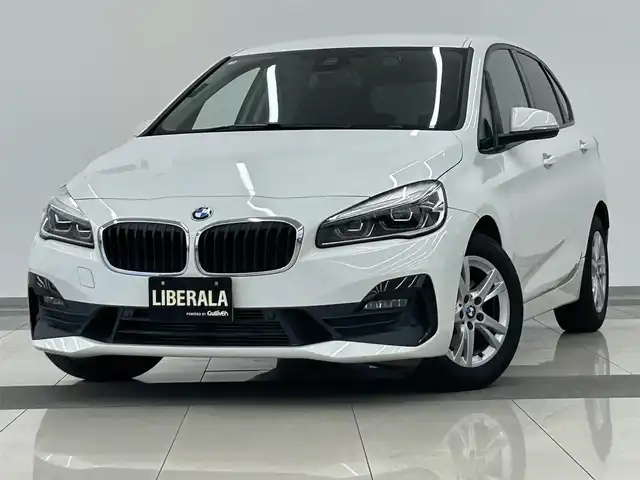 ＢＭＷ ２１８ｄ アクティブツアラー 岡山県 2018(平30)年 6.6万km アルピンホワイトⅢ 純正iDriveナビ/Rカメラ/PTG/ドラレコ/LEDヘッドライト/オートライト/オートワイパー/オートエアコン/ミラー一体型ETC/衝突警告/歩行者警告/車線逸脱警告/Bluetooth/USB/SOSコールシステム/BMWコネクテッドドライブ/PDC（F/R）/スタッドレスタイヤセット