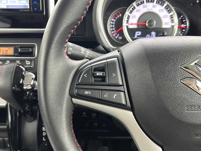 スズキ スペーシア カスタム HYBRID XS 宮城県 2019(令1)年 1.9万km アーバンブラウンパールメタリック ワンオーナー　/両側パワースライドドア　/ハーフレザーシート/スズキセーフティサポート/・衝突被害軽減ブレーキ/・車線維持支援機能　/・コーナーセンサー/社外７インチナビ/・CD・DVD・USB・SD・BT　/D席シートヒーター/LEDヘッドライト/LEDフォグライト/革巻きステアリング　/ステアリングスイッチ　/純正フロアマット　/純正１５インチアルミホイール/純正ドアバイザー/アイドリングストップ/横滑り防止装置/プッシュスタート/スマートキー/ロールサンシェード