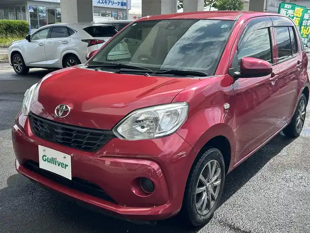 トヨタ パッソ X Lパッケージ S 宮城県 2018(平30)年 6.6万km マゼンタベリーマイカM ワンオーナー/純正メモリーナビ【NSCD-W66】/　（フルセグTV）/スマートアシスト２/・衝突開始支援ブレーキ機能/・衝突警報機能/・車線逸脱警報機能/・誤発進抑制制御機能/・先行車発進お知らせ機能/スマートキー/ビルトインETC/リアコーナーセンサー/保証書/取扱説明書