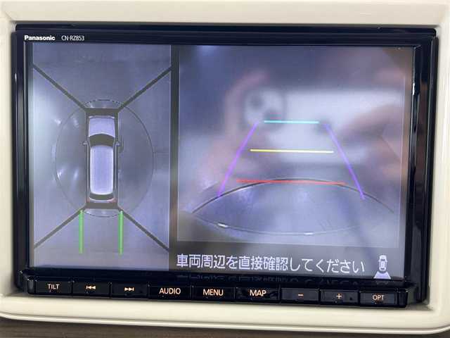 スズキ ラパン X 佐賀県 2020(令2)年 6.3万km フォーンベージュメタリック/ホワイト2トーンルーフ 純正８インチナビ/(フルセグTV/CD/DVD/Bluetooth/SD録音)/衝突被害軽減システム/全方位カメラ/コーナーセンサー/ドライブレコーダー/レーンキープアシスト/シートヒーター/純正アルミホイル/オートライト/純正フロアマット/ベンチシート/スペアキー/ハンズフリー/アイドリングストップ/横滑り防止装置/盗難防止装置
