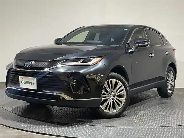 トヨタ ハリアー ハイブリッド Z 愛媛県 2020(令2)年 3.6万km プレシャスブラックパール １２．３型ナビ（フルセグＴＶ・ＢＴ・ＦＭ・ＡＭ・ＵＳＢ・ＡＵＸ）/・全方位カメラ　/・ＥＴＣ２．０　/・衝突軽減ブレーキ　/・ドラレコ一体型デジタルインナーミラー　/・レーンキープアシスト　/・レーダークルーズコントロール/・ヘッドアップディスプレイ/・D席シートヒーター/・パワーバックドア/・オートマチックハイビーム/・ハーフレザーシート/・置くだけ充電/・スペアキー