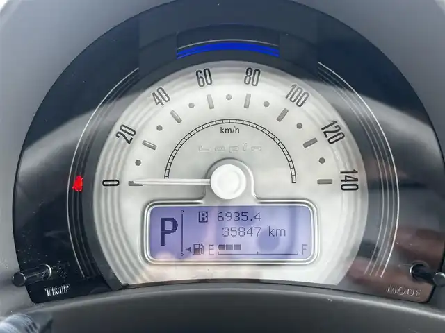 スズキ ラパン X 福島県 2021(令3)年 3.6万km フレンチミントパールメタリック 純正ナビゲーション/型番：KXM-E504W/【CD/DVD/SD/USB/BT/TV】/ビルトインETC/前席シートヒーター/デュアルセンサーブレーキサポート/車線逸脱警報/アイドリングストップ/ステアリングリモコン/純正フロアマット/純正ドアバイザー