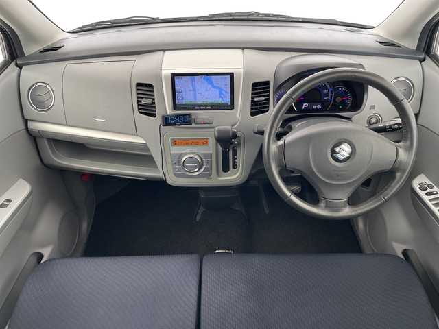 スズキ ワゴンＲ FX－LTD 愛知県 2012(平24)年 5万km シルキーシルバーメタリック SDナビ/純正アルミホイール/ETC/ドライブレコーダー/フルセグ/CD DVD/Bluetooth/スマートキー/プッシュスタート