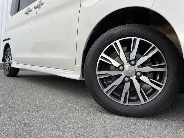 ダイハツ タント カスタム X トップED SA Ⅲ 福岡県 2017(平29)年 6.5万km パールホワイトⅢ スマートアシスト/純正ナビ（ＮＳＺＰ－Ｗ６７Ｄ）　/バックカメラ　/パワースライドドア　/シートヒーター　/オートハイビーム　/フルセグ　/アイドリングストップ　/ＬＥＤオートライト　/スマートキー　/プッシュスタート