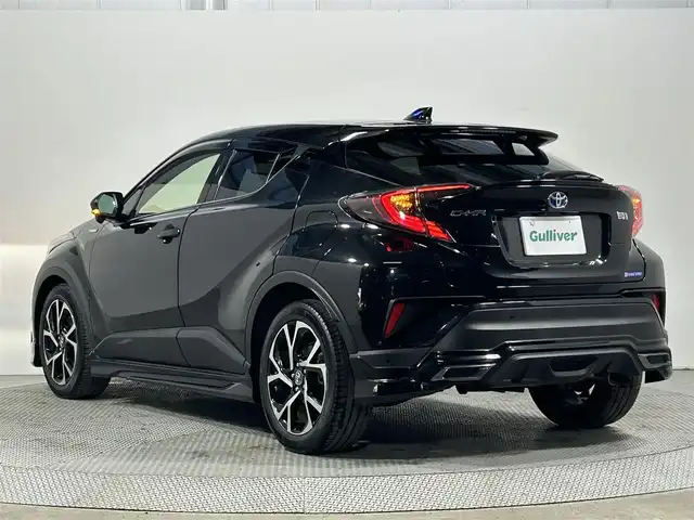 トヨタ Ｃ－ＨＲ G 大阪府 2017(平29)年 1万km ブラックマイカ モデリスタエアロ　9型ナビ　バックカメラ　Bluetooth　フルセグTV DVD再生　トヨタセーフティーセンス　レーダークルーズ　BSM シートヒーター　オートライト　LEDヘッドライト　スマートキー2本