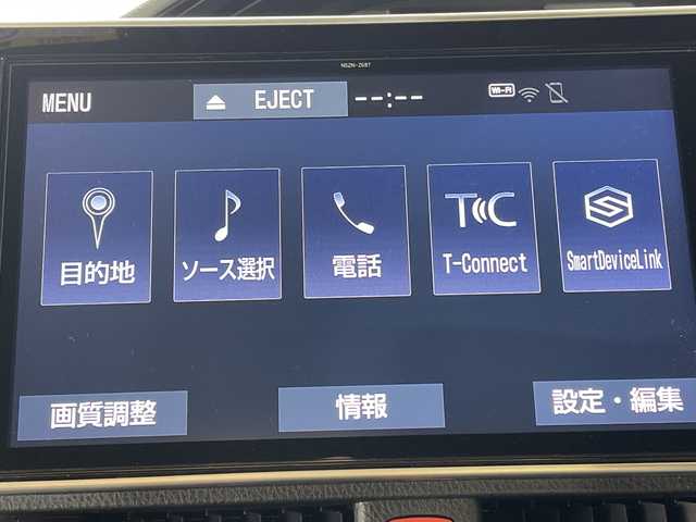 トヨタ エスクァイア ハイブリッド Gi 神奈川県 2019(平31)年 6.5万km ホワイトパールクリスタルシャイン セーフティーセンスC/純正10インチSDナビ（NSZN-Z68T）/TRDエアロ/ドライブレコーダー/両側パワースライドドア/レザーシート/シートヒーター/バックカメラ/クルーズコントロール/フリップダウンモニター/レザーシート/ETC/アイドリングストップ/LEDヘッドライト/フォグランプ/オートライト/ウィンカーミラー/電動格納ミラー/純正15インチAW/プッシュスタート/スマートキー/フロアマット