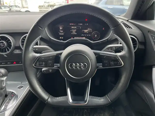 アウディ ＴＴクーペ 1．8TFSI 1st E 山梨県 2016(平28)年 5.3万km グレイシアホワイトメタリック Ｓラインエクステリア　/ＬＥＤ　/バーチャルＣＰ　/ＭＭＩナビ　/Ｂカメラ　/アシスタンスＰ　/フルセグＴＶ　/ＢＴ　/ＭＴ付ＡＴ　/ＥＴＣ　/ＡＡＣ　/クルコン　/スマートＫ　/取説　/保証書　/スペアＫ