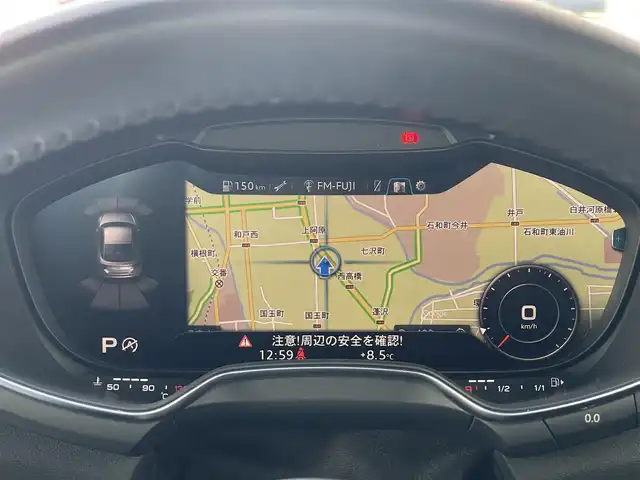 アウディ ＴＴクーペ 1．8TFSI 1st E 山梨県 2016(平28)年 5.3万km グレイシアホワイトメタリック Ｓラインエクステリア　/ＬＥＤ　/バーチャルＣＰ　/ＭＭＩナビ　/Ｂカメラ　/アシスタンスＰ　/フルセグＴＶ　/ＢＴ　/ＭＴ付ＡＴ　/ＥＴＣ　/ＡＡＣ　/クルコン　/スマートＫ　/取説　/保証書　/スペアＫ