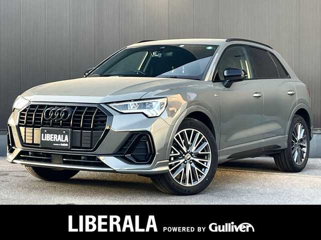 アウディ Ｑ３ 35TFSI Sライン 栃木県 2022(令4)年 4.1万km グレー クロノスグレーメタリック　/ブラックスタイリングパッケージ  /プラスパッケージ /コンビニエンス＆アシスタンスパッケージ /19インチOPアルミ /バーチャルコックピッド /全周囲カメラ /前後ドラレコ /アダプティブクルーズ/パワーバックドア/スペアキー/LED/ETC