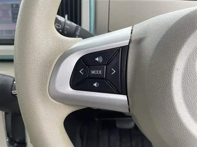 ダイハツ ムーヴ キャンバス X メイクアップ リミテッド SAⅢ 愛媛県 2019(令1)年 3.5万km パールホワイトⅢ/ファインミントメタリック 2トーン KENWOODナビ/ワンセグTV/BT/AM/FM/CD/DVD/全周囲カメラ/両側電動スライド/前後ドラレコ/アイドリングストップ/衝突被害軽減装置/横滑り防止装置/盗難防止装置/純正ドアバイザー/ステアリングリモコン/ヘッドライトレベライザー/シガーソケット/ISOFIX/フォグランプ/純正ホイールキャップ/現状サマー(鉄)(155/65/R14)/BRIDGESTONE NEXTRY