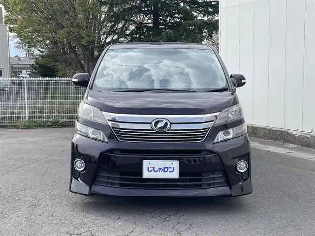 トヨタ ヴェルファイア 2．4Z 福島県 2012(平24)年 12.4万km ボルドーマイカメタリック ＊外装傷が多いためAA出品予定/（じしゃロン引き取り車両）/社外ナビ/フルセグTV/コーナーセンサー/ドアバイザー/オットマン/ETC/後席モニター/両パワスラ