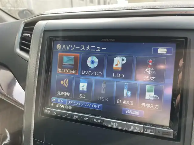 トヨタ ヴェルファイア 2．4Z 福島県 2012(平24)年 12.4万km ボルドーマイカメタリック ＊外装傷が多いためAA出品予定/（じしゃロン引き取り車両）/社外ナビ/フルセグTV/コーナーセンサー/ドアバイザー/オットマン/ETC/後席モニター/両パワスラ