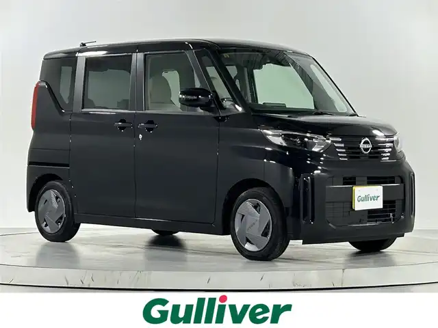 日産 ルークス 佐賀県 2023(令5)年 0.9万km ブラック 社外7インチナビ【MDV-D310】/【Bluetooth】/全方位カメラ/衝突被害軽減システム/先行車発進お知らせ機能/ロードサインアシスト/クリアランスソナー/デジタルインナールームミラー/オートライト/前方ドライブレコーダー/ETC/LEDヘッドライト/助手席側パワースライドドア/ベンチシート/プッシュスタート/スマートキー/スペアキー×1