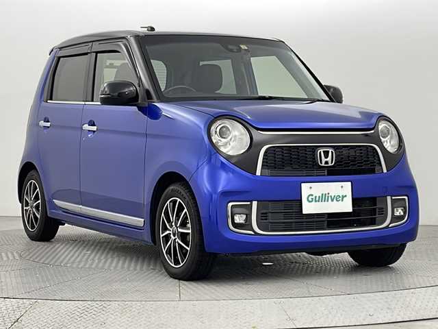 ホンダ Ｎ ＯＮＥ プレミアム ツアラー ローダウン 新潟県 2016(平28)年 5.4万km 青Ⅱ 純正ナビ/　　ワンセグ/BT/CD/iPod/バックカメラ/クルーズコントロール/LEDヘッドライト/Fフォグ/ハーフレザーシート/パドルシフト/ステアリングスイッチ/アイドリングストップ/純正AW付サマータイヤ車載/スマートキー/ビルトインETC