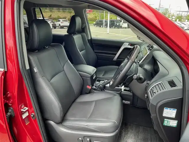 トヨタ ランドクルーザー プラド TZ－G 大阪府 2021(令3)年 5.3万km レッドマイカメタリック 純正9インチナビ/   フルセグTV Bluetooth/USB/衝突軽減/ＢＳＭ/サンルーフ/全方位モニター/前席エアシートヒーター/スマートルームミラー/前席パワーシート/ドライブレコーダー/ルーフレール/純正フロアマット　/ETC/LEDライト