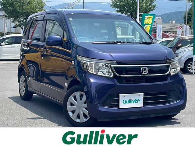 ホンダ Ｎ ＷＧＮ G Lパッケージ 長野県 2015(平27)年 5.9万km プレミアムブルームーンパール ディスプレイオーディオ/Bluetooth/バックカメラ/プッシュスタート　/スマートキー　/スペアキー　/アイドリングストップ/オートライト/プラズマクラスラーオートエアコン　/UVカットフロントガラス　/Wエアバッグ/ABS