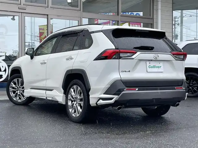 トヨタ ＲＡＶ４ G Zパッケージ 青森県 2021(令3)年 5万km ホワイトパールクリスタルシャイン ワンオーナー/モデリスタエロ/ディスプレイオーディオ/パノラミックビューモニター/純正エンスタ/寒冷地仕様/Ｔｏｙｏｔａ　Ｓａｆｅｔｙ　Ｓｅｎｓｅ/ステアリングヒター/シートヒーター（運転席・助手席）/パワーバックドア/スペアキー/純正19アルミホイール/運転席電動シート/新車時保証書/取扱説明書