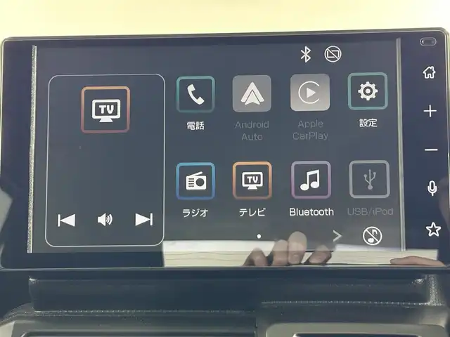 ダイハツ タフト G クロムベンチャー 佐賀県 2022(令4)年 4万km フォレストカーキメタリック ワンオーナー/純正9インチディスプレイオーディオ/フルセグTV/Bluetooth/Androidauto/Applecarplay/ガラスルーフ/バックカメラ/衝突被害軽減システム/横滑り防止装置/オートライト/オートマチックハイビーム/LEDヘッドライト/フォグライト/クリアランスソナー/電動パーキング/ブレーキホールド/前方ドライブレコーダー/運転席・助手席シートヒーター/純正15インチアルミホイール/スマートキー/スペアキー×1/プッシュスタート