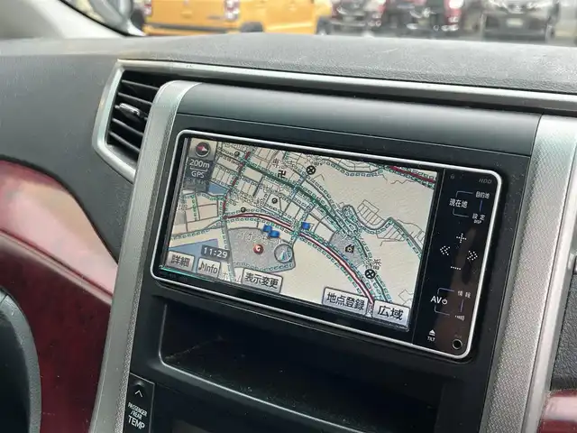 トヨタ ヴェルファイア 2．4Z 千葉県 2009(平21)年 9.4万km グレーM 両側パワースライドドア/フリップダウンモニター/純正７インチＨＤＤナビ/ワンセグＴＶ/ＥＴＣ/オットマンシート/社外１７インチアルミホイール/プッシュスタート/スマートキー